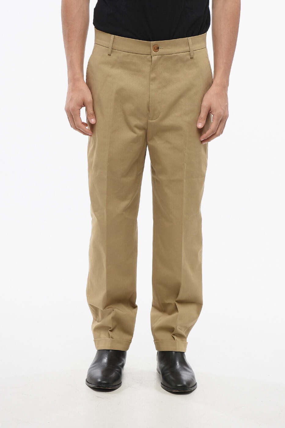 ケンゾー KENZO ズボン ズボン下 メンズ ベージュ Trousers FD65PA205 9CA 13 関税 貨物輸送無料 dk