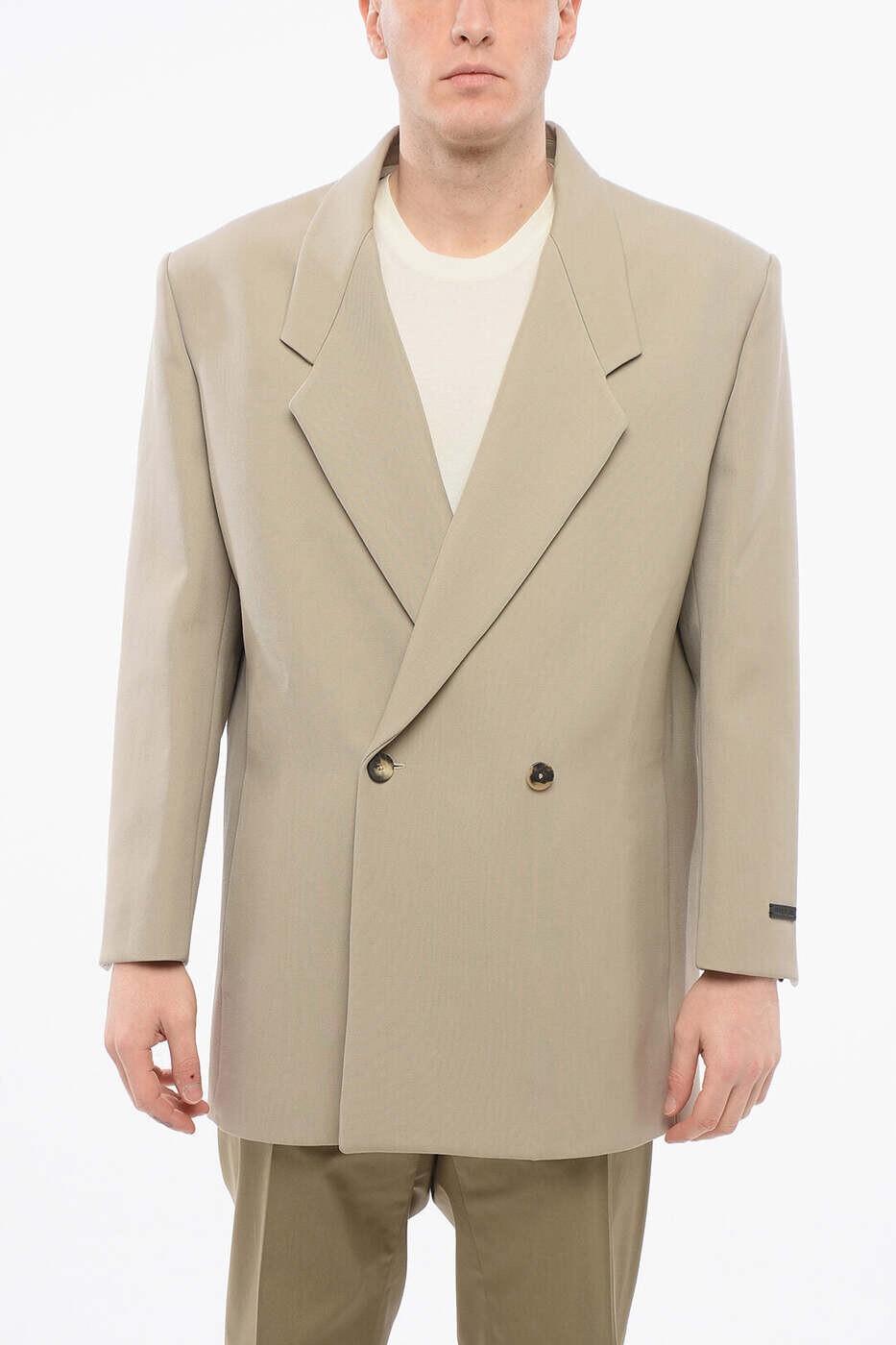 フィア オブ 天道様 FEAR OF GOD フォーマル 背広 メンズ ベージュ Formal Outfits FGE60-208 WCT 252 DUSTY BEIGE 関税 貨物輸送無料 dk