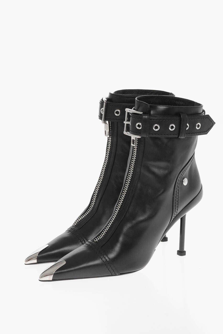 アレキサンダー マックイーン ALEXANDER MCQUEEN ブーツ レディース 黒いこと Boots 768101 WIDR4 1081 関税 貨物輸送無料 dk