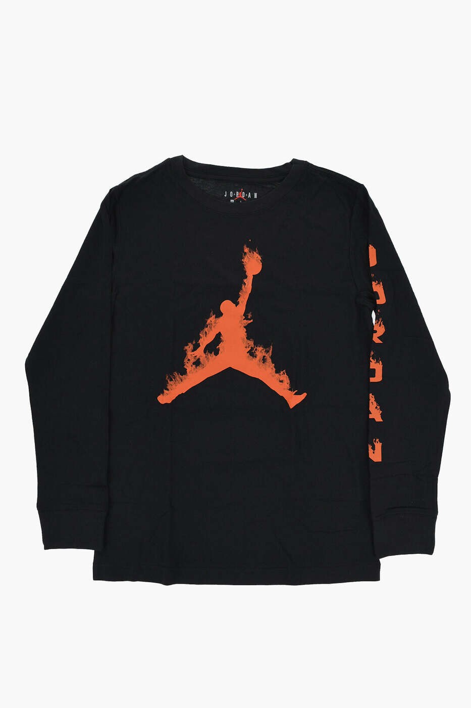 ナイキ NIKE KIDS ロング衣袂ティーシャツ ティーシャツ ボーイズ 黒いこと Long sleeve t-shirts 95D477-023 関税 貨物輸送無料 dk