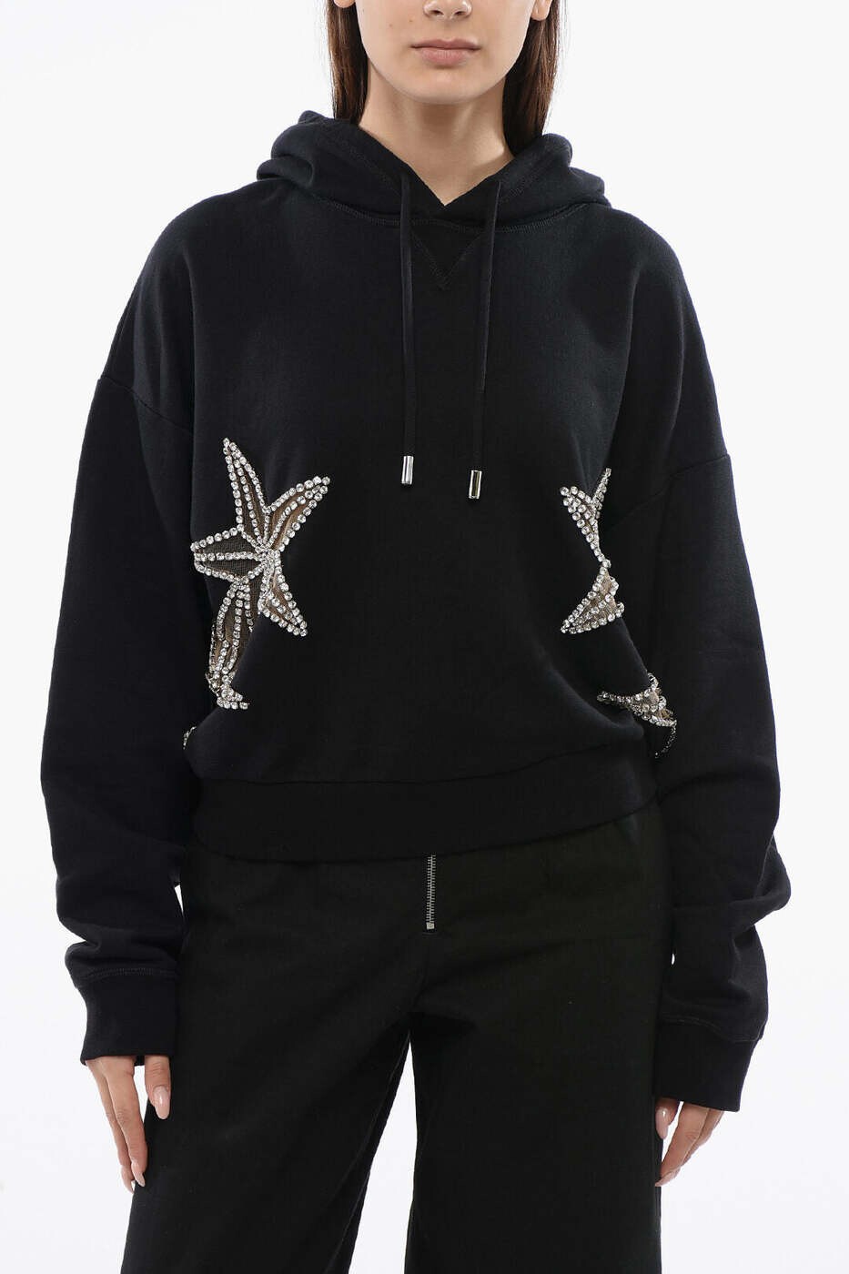 ディースクエアード DSQUARED2 調教師 レディース 黒いこと Sweatshirts S72GU0458 S25551 900 関税 貨物輸送無料 dk