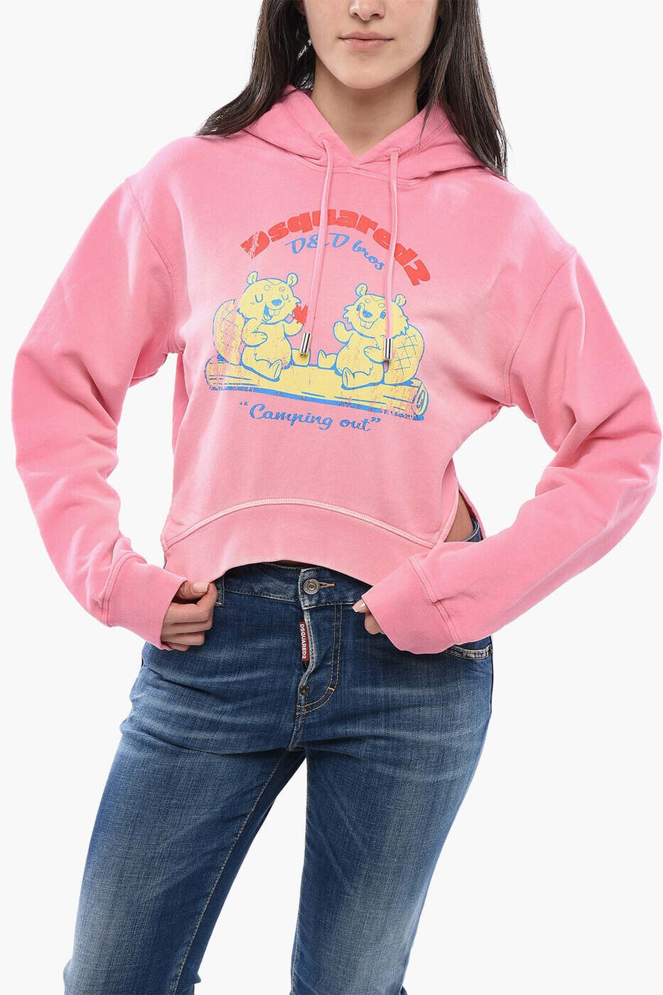 ディースクエアード DSQUARED2 調教師 レディース サクラ色 Sweatshirts S75GU0509 S25539 243 関税 貨物輸送無料 dk