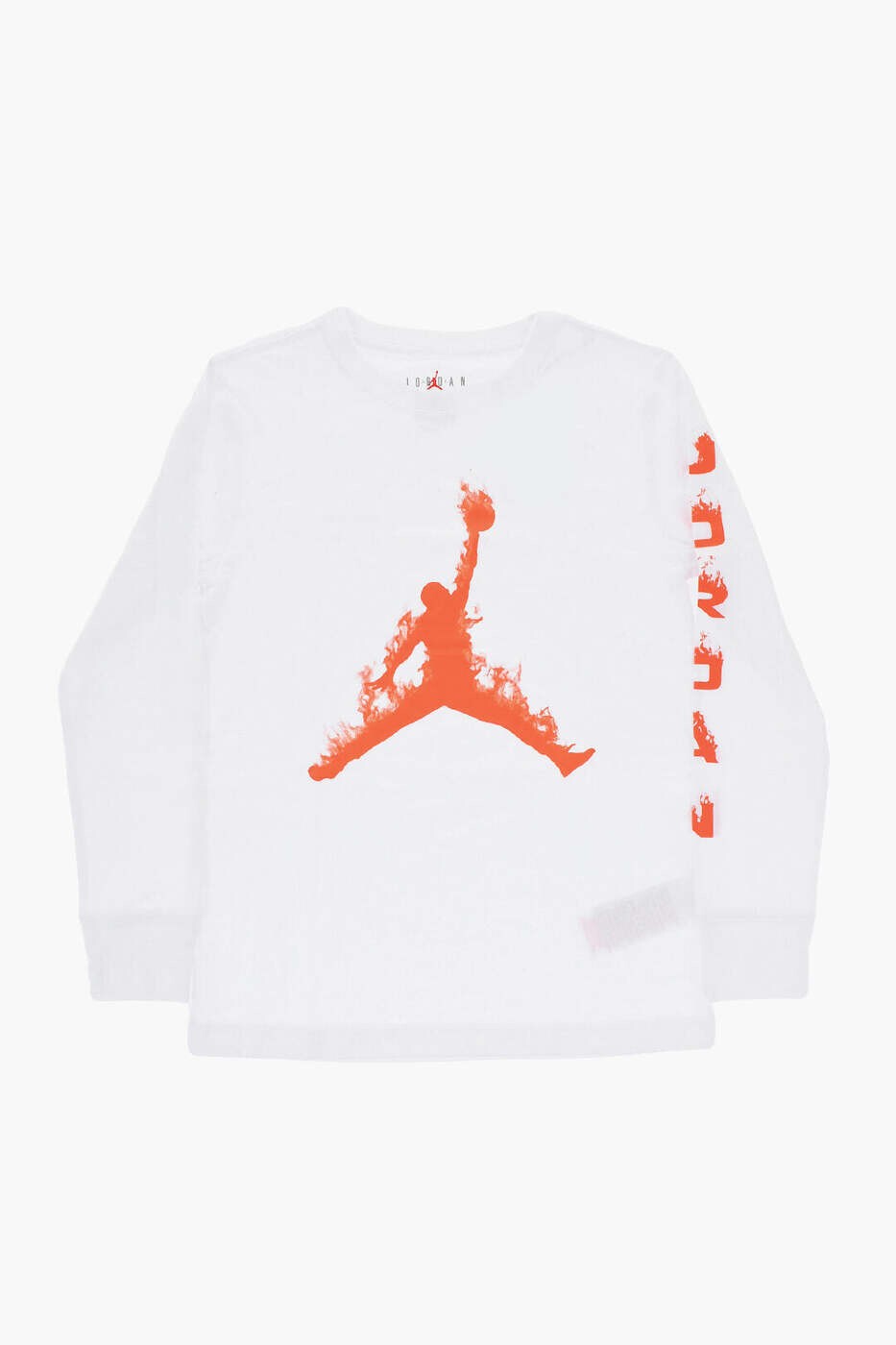 ナイキ NIKE KIDS ロング衣袂ティーシャツ ティーシャツ ボーイズ 白いこと Long sleeve t-shirts 95D477-001 関税 貨物輸送無料 dk