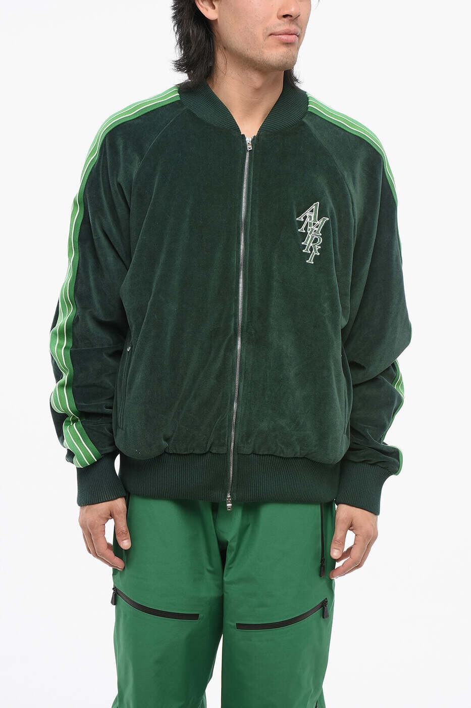 アミリ AMIRI トレイナー 調教師 メンズ 緑であること Sweatshirts なおなお書き24MOS030 0 428 関税 貨物輸送無料 dk