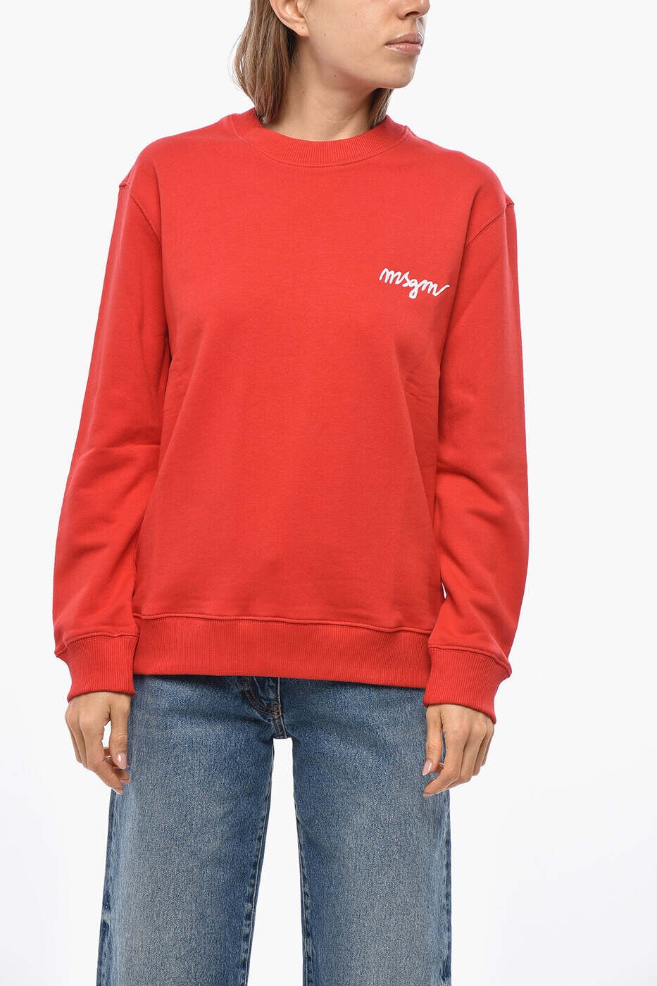 エムエスジーエム MSGM 調教師 レディース 赤いこと Sweatshirts 2000MDM543 200000 18 関税 貨物輸送無料 dk