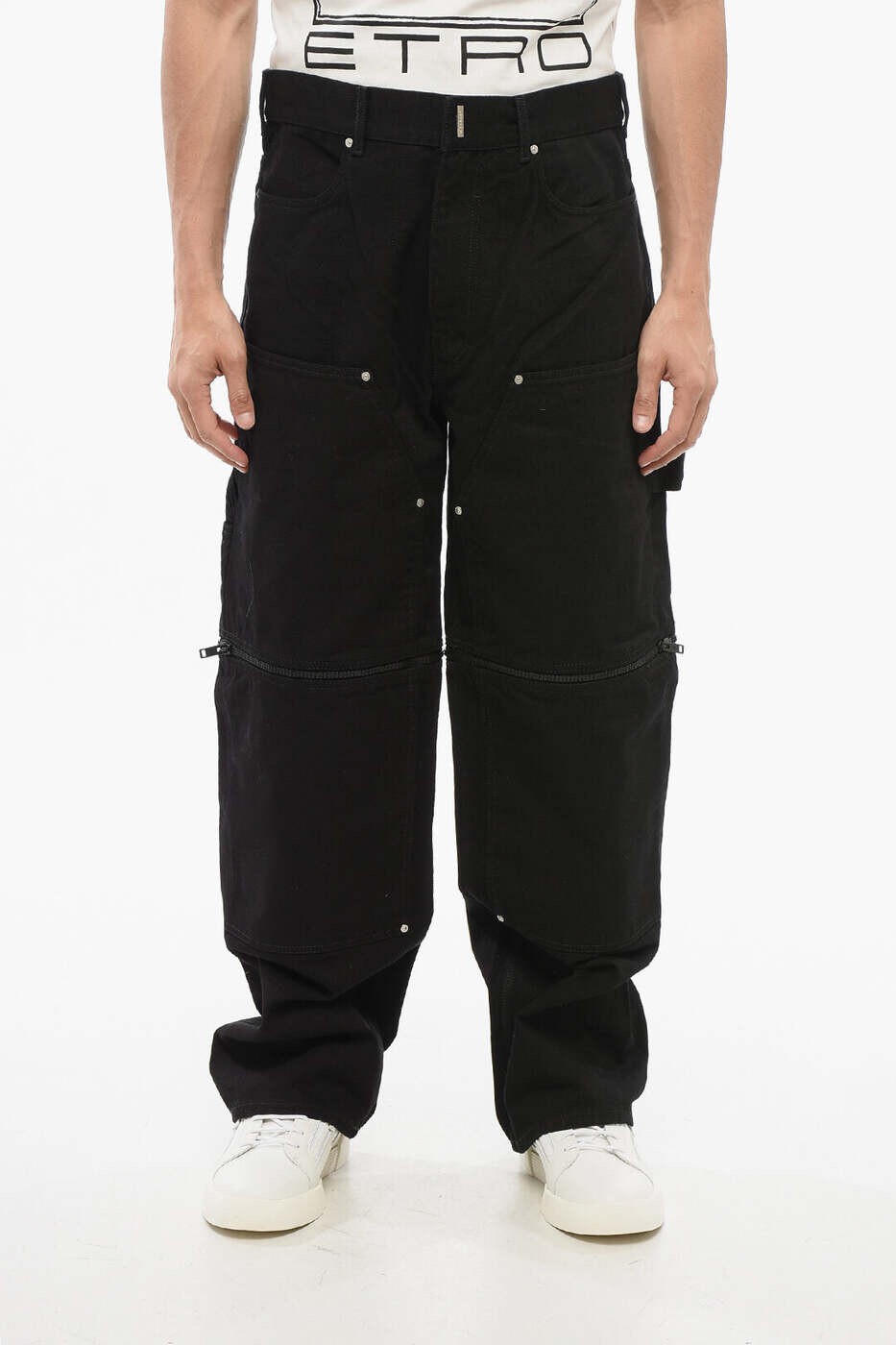 ジバンシィ GIVENCHY デニム メンズ ブラック Jeans BM51B J50KK 001 関税 送料無料 dk｜BRANDSHOP「il Tesoro」 80,575円