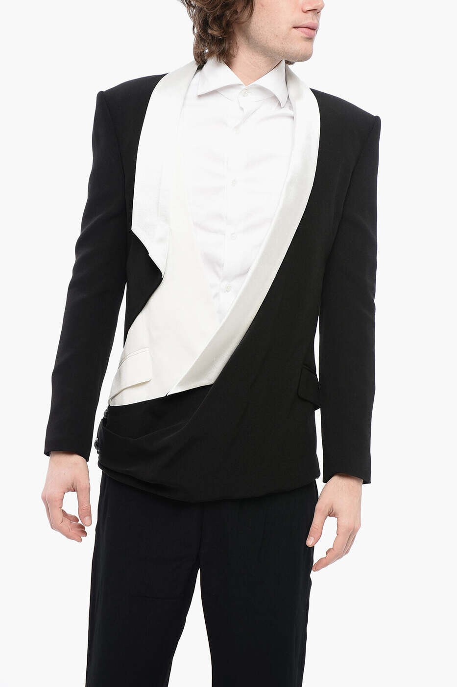 バルマン BALMAIN フォーマル 背広 メンズ 黒いこと Formal Outfits TH07365Z511 EAB 関税 貨物輸送無料 dk