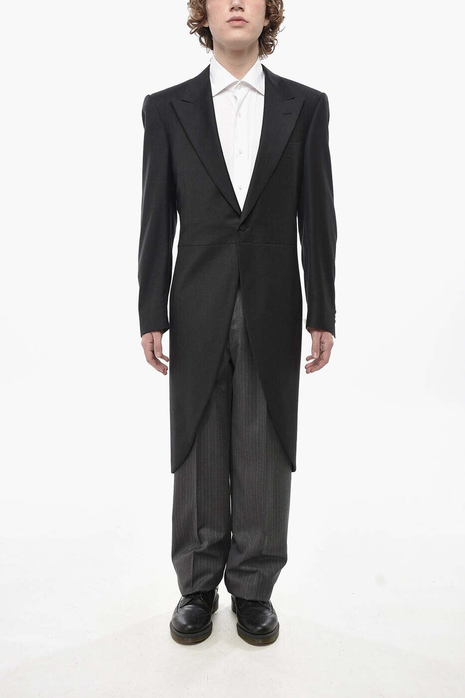 コルネリアーニ CORNELIANI フォーマル 背広 メンズ 薄墨色 Formal Outfits 697000 SK CORN 000 関税 貨物輸送無料 dk