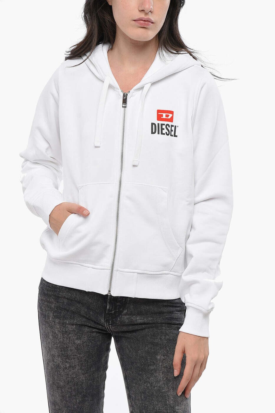 ディーゼル DIESEL 調教師 レディース 白いこと Sweatshirts A19712 RNCKM 100 関税 貨物輸送無料 dk