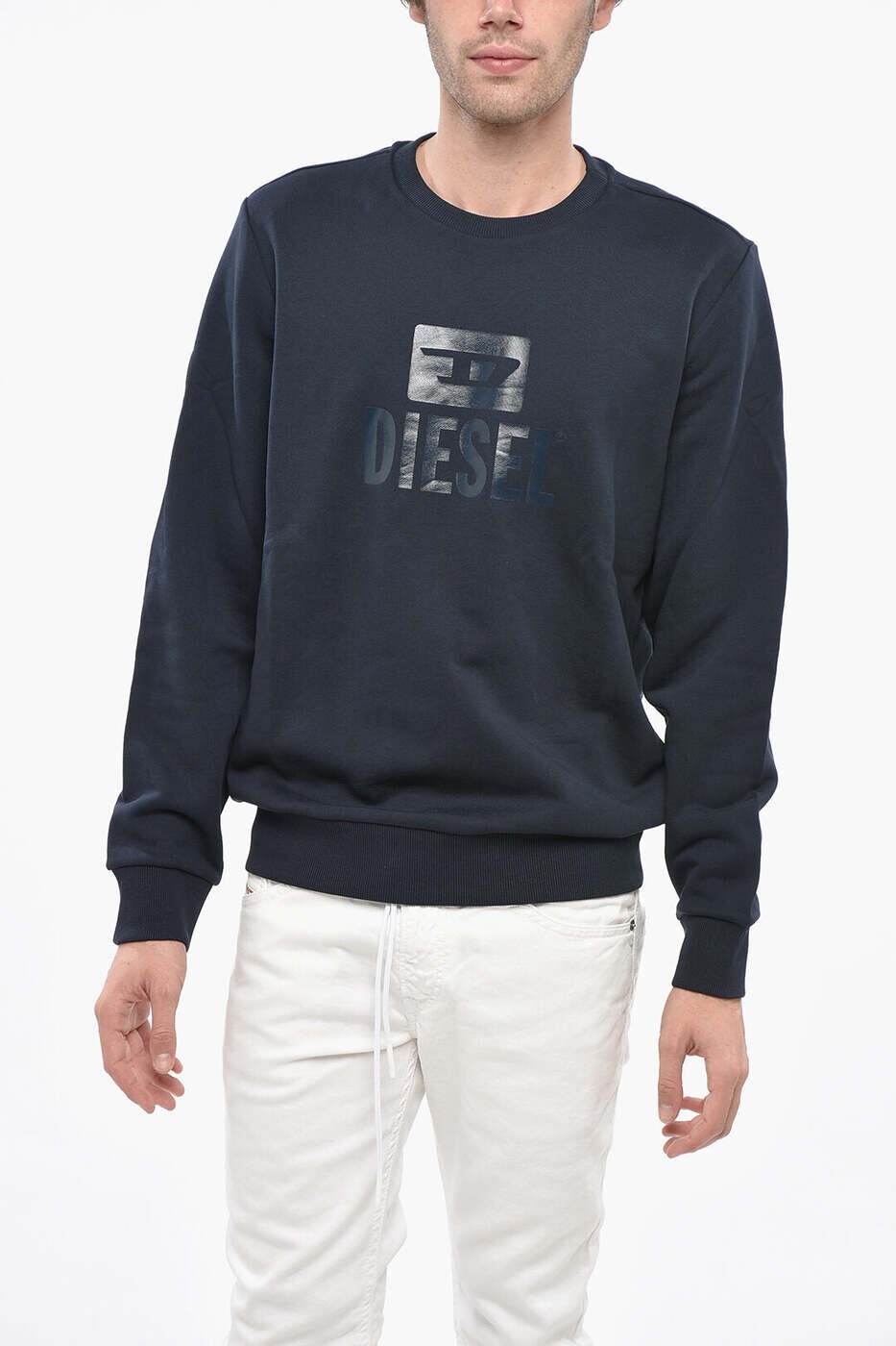 ディーゼル DIESEL トレイナー 調教師 メンズ 青色 Sweatshirts A09755 RIAJH 81E 関税 貨物輸送無料 dk メンズファッション-スウェット・トレーナー