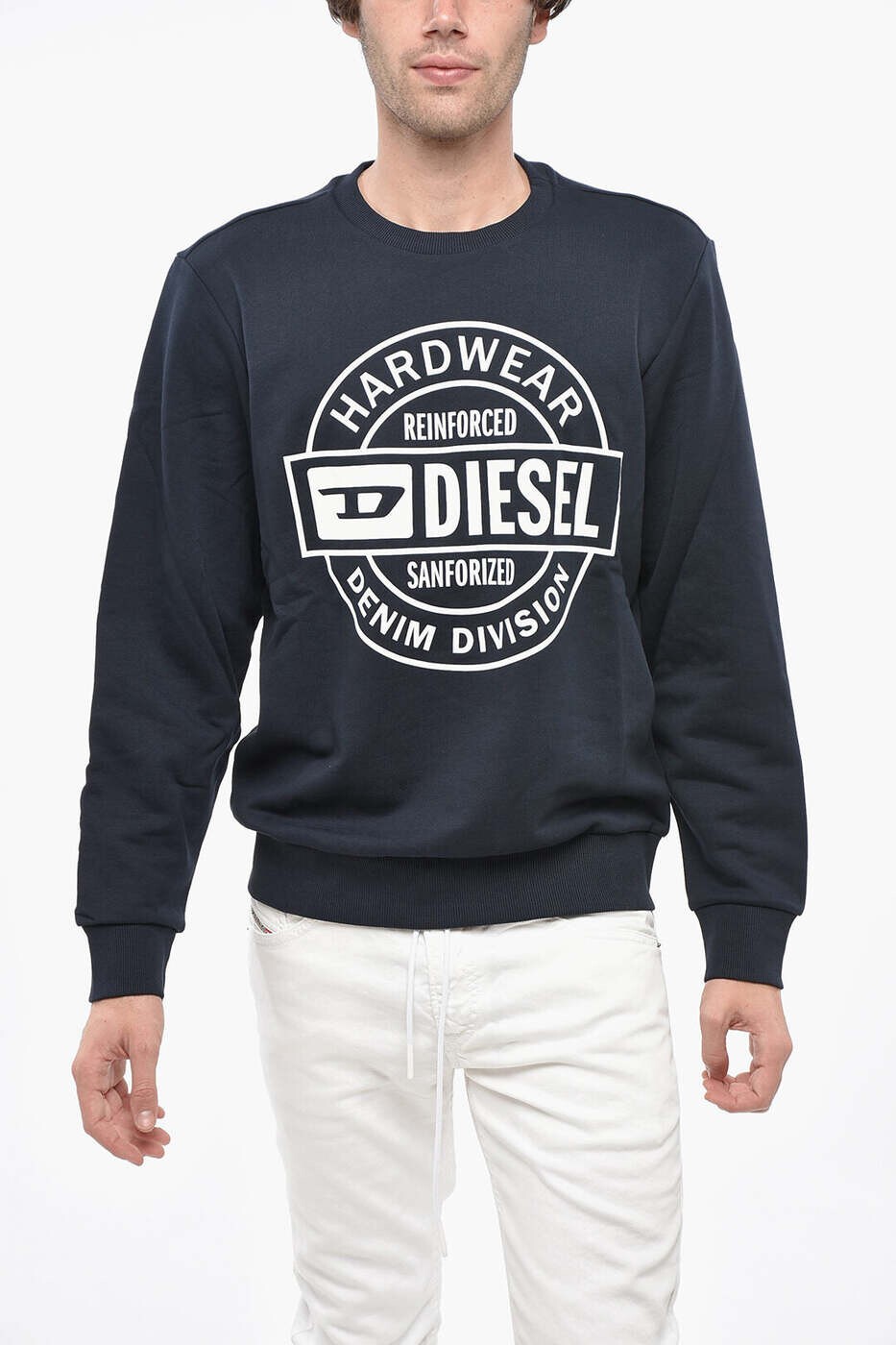 ディーゼル DIESEL トレイナー 調教師 メンズ 青色 Sweatshirts A19704 RJXAN 81E 関税 貨物輸送無料 dk トップス-スウェット・トレーナー-メンズファッション
