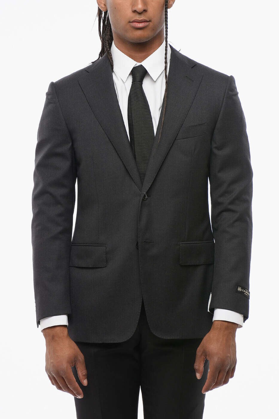 コルネリアーニ CORNELIANI フォーマル 背広 メンズ 薄墨色 Formal Outfits 776812 6118060 013 関税 貨物輸送無料 dk