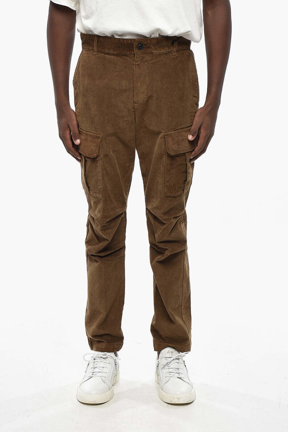 ディーゼル DIESEL ズボン パンツ メンズ ブラウン Trousers A13973 RQKAL 78V 関税 送料無料 dk｜BRANDSHOP「il Tesoro」