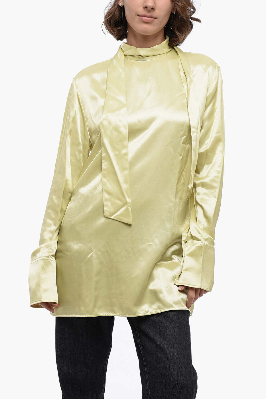 ジルサンダー JIL SANDER Tシャツ トップス レディース イエロー T-shirts and tops J52NC0004 J66147 337 関税 送料無料 dk|BRANDSHOP「il Tesoro」