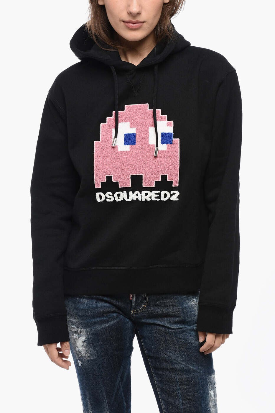 ディースクエアード DSQUARED2 調教師 レディース 黒いこと Sweatshirts S72GU0444 S25516 900 関税 貨物輸送無料 dk