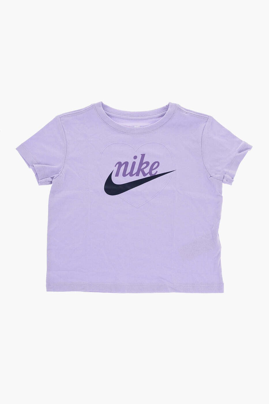 ナイキ NIKE KIDS ロング捩りプルオーバー プルオーバー ガールズ パープル Long sleeve t-shirts 36M320-P63 関税 貨物輸送無料 dk