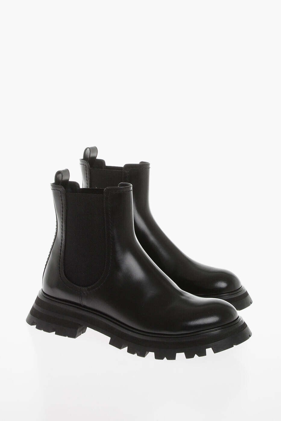 アレキサンダー マックイーン ALEXANDER MCQUEEN ブーツ レディース 黒いこと Boots 757487 WIDU1 1000 関税 貨物輸送無料 dk