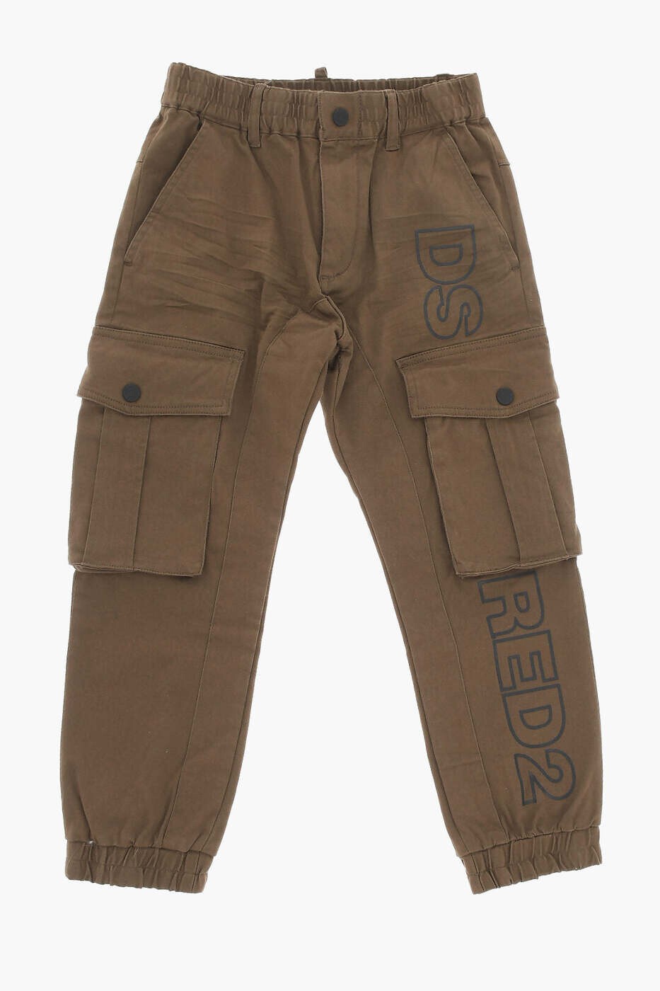 ディースクエアード DSQUARED2 ズボン下 ボーイズ 赤銅色 Cargo trousers DQ1747 D0093 DQ769 関税 貨物輸送無料 dk