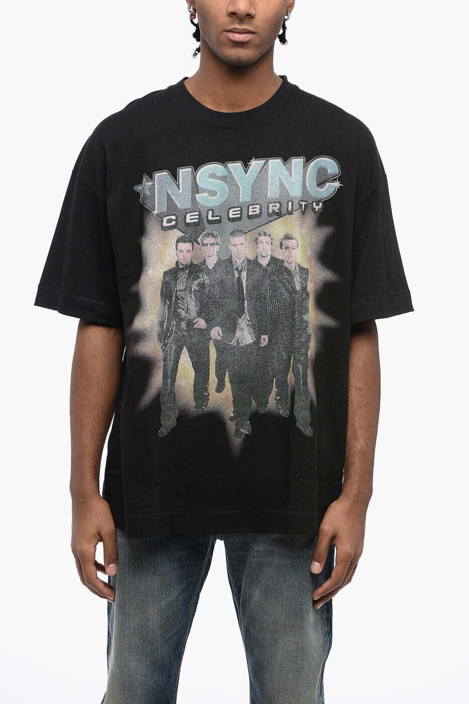 1989 STUDIO Tシャツ メンズ ブラック T-shirts D07NSYNC02BLACK 関税 送料無料 dk｜BRANDSHOP「il Tesoro」