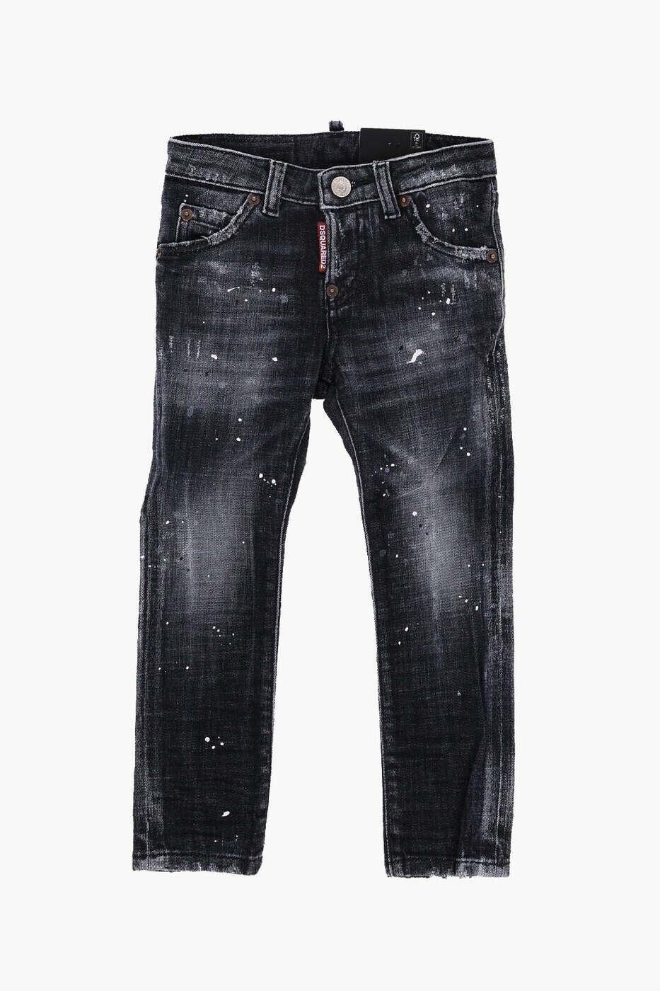 ディースクエアード DSQUARED2 レギュラーフィットジーンズ ジーンズ ガールズ Regular fit jeans DQ0239 D0A5Z DQ02 関税 貨物輸送無料 dk