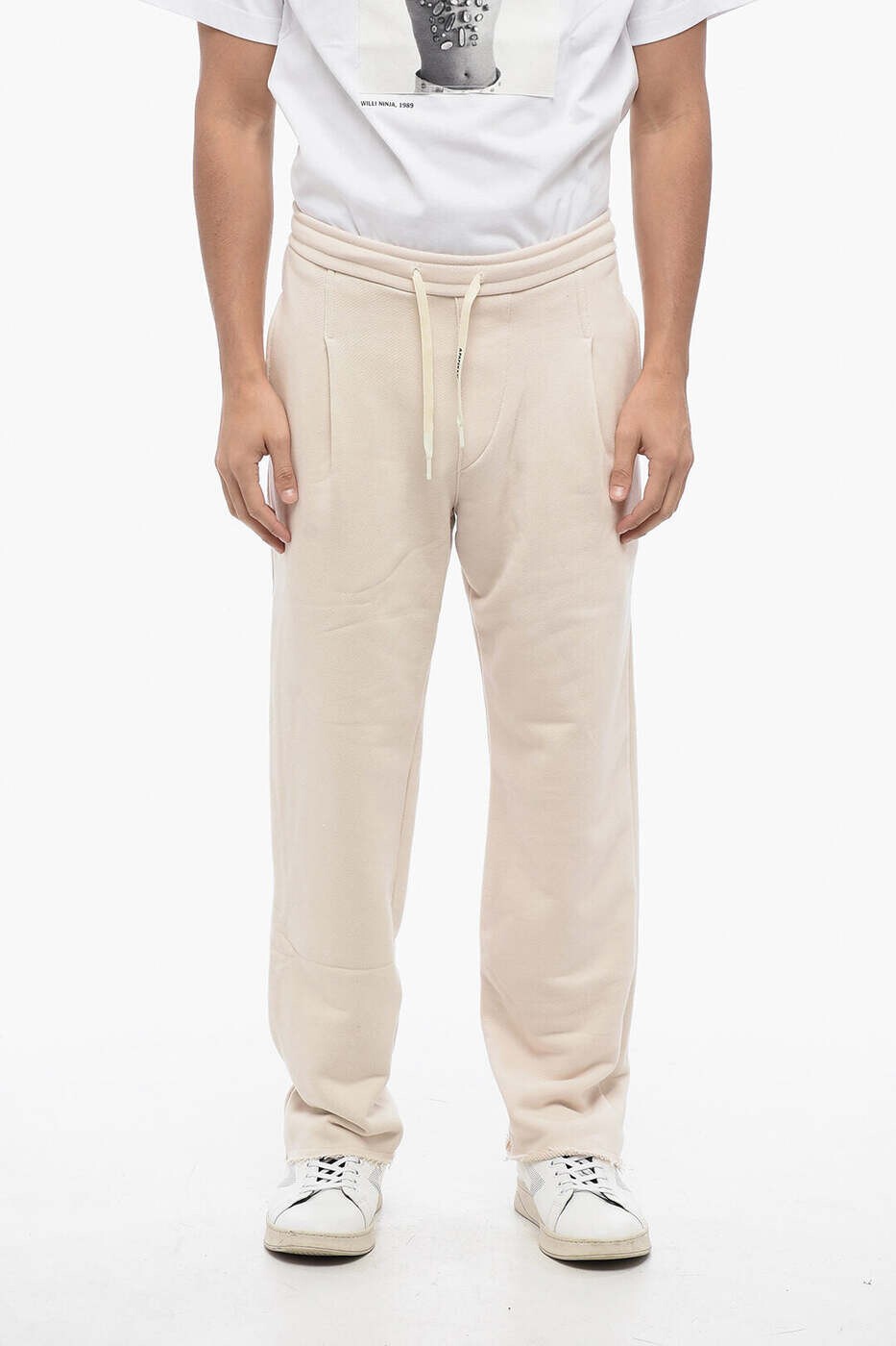 ア 調査報告 キッズ A PAPER KID ズボン ズボン下 メンズ ベージュ Trousers F3PKUAFP018013 関税 貨物輸送無料 dk