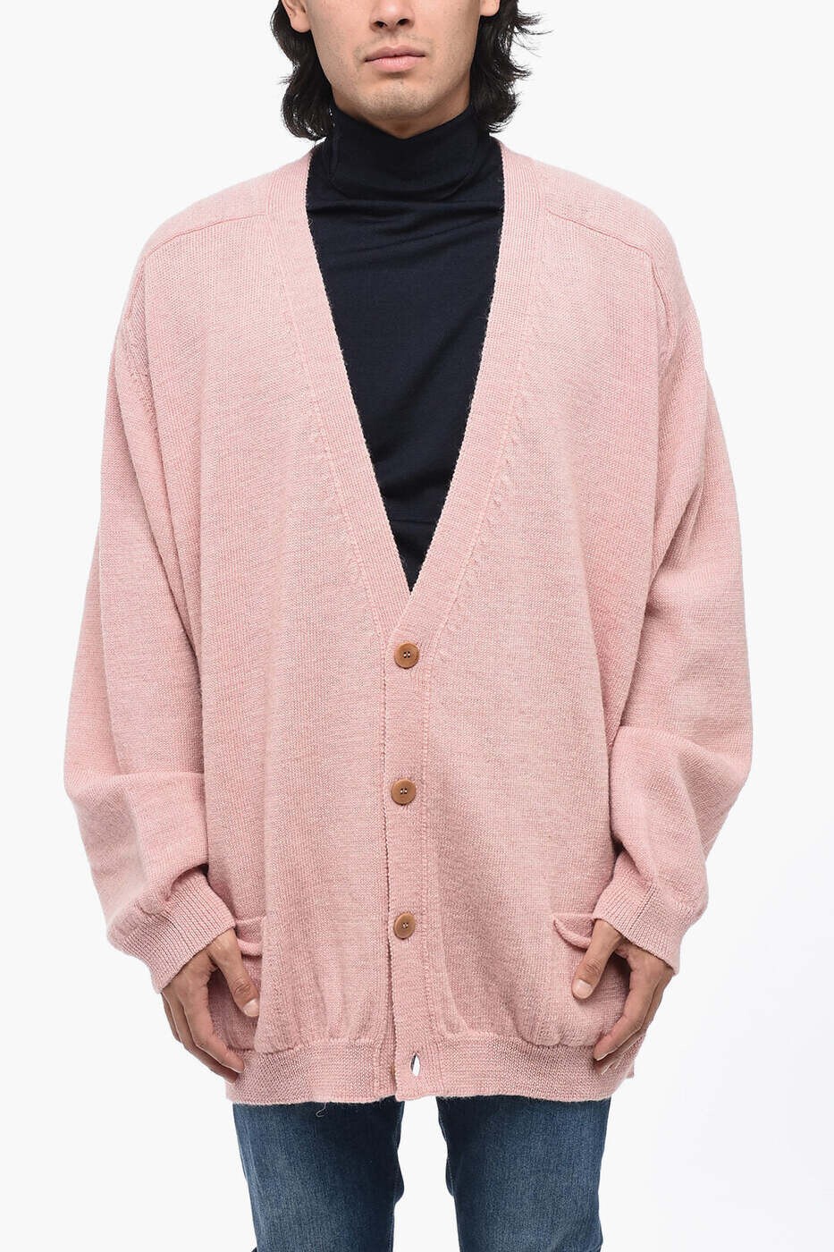 マリアーノ MAGLIANO セーター ニットウェア メンズ ピンク Knitwear Q58300782 LH82 24 関税 送料無料 dk｜BRANDSHOP「il Tesoro」