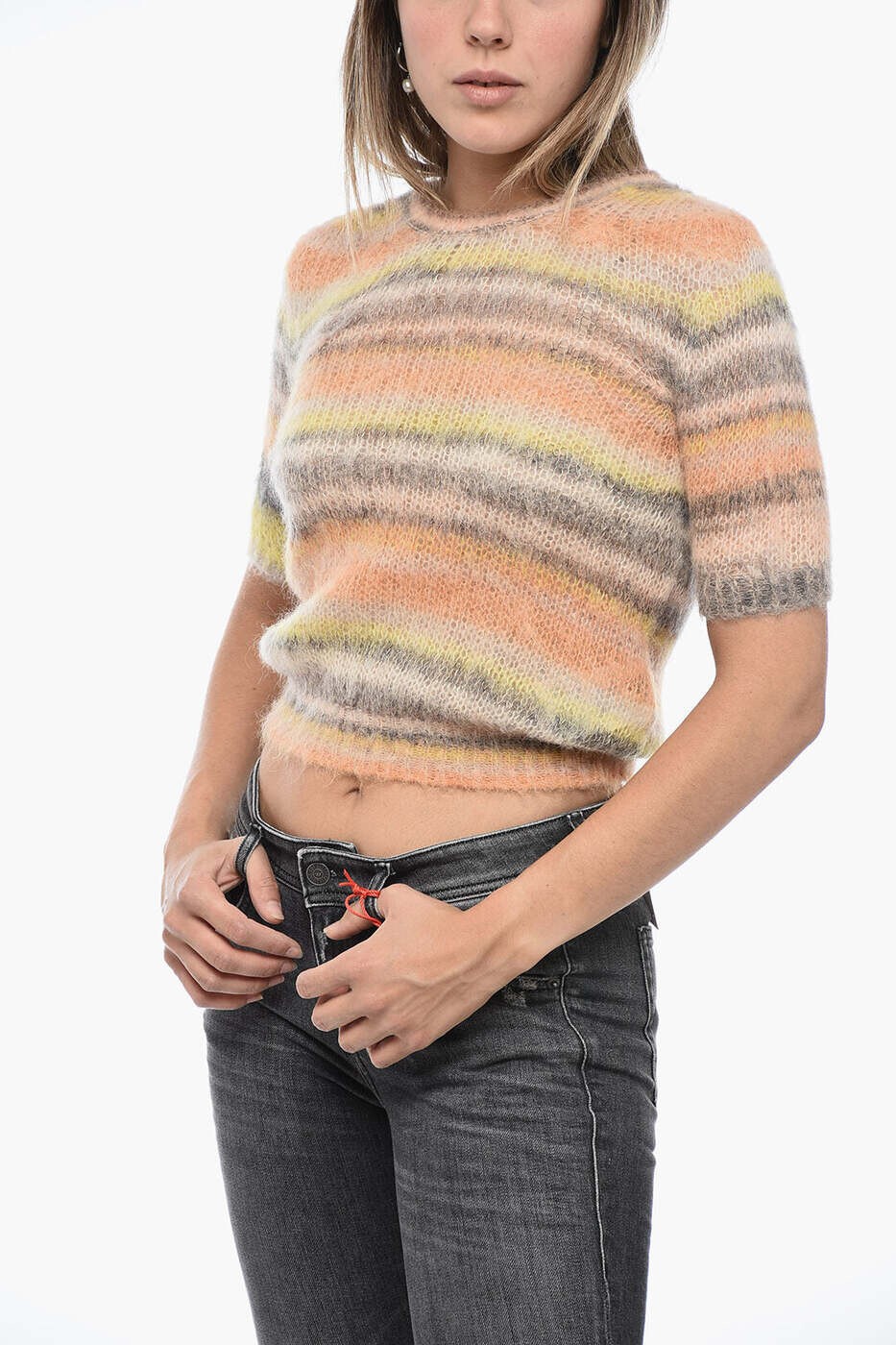 ディーゼル DIESEL セーター ニットウェア レディース オレンジ Knitwear A06724 0CGBX 44U 関税 送料無料 dk｜BRANDSHOP「il Tesoro」 26,520円