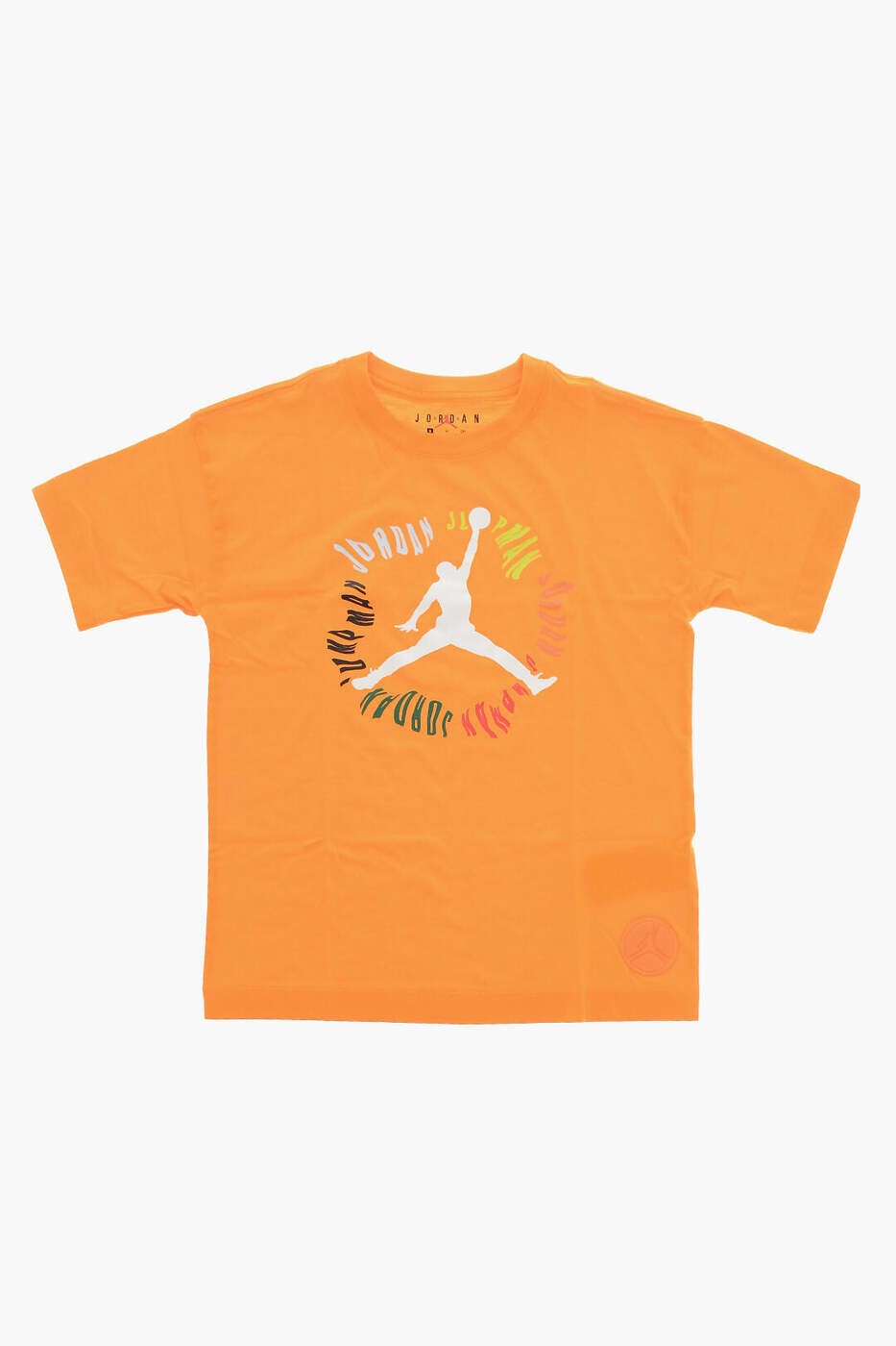 ナイキ NIKE KIDS ロング捩りプルオーバー プルオーバー ガールズ オレンジ色 Long sleeve t-shirts 45D152-N67 関税 貨物輸送無料 dk