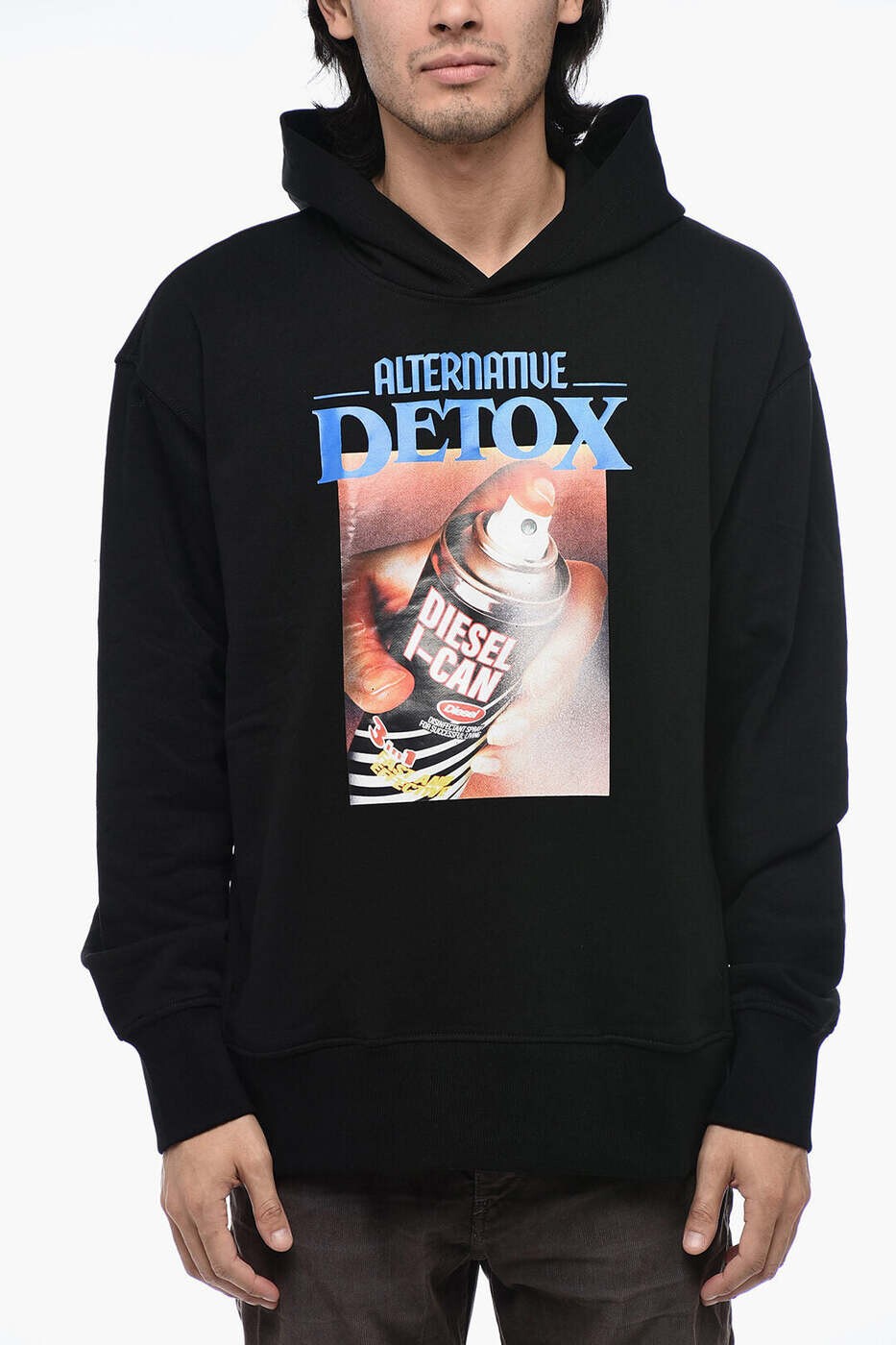 ディーゼル DIESEL スウェットシャツ トレーナー メンズ ブラック Sweatshirts A08642 0JFAV 9XX 関税 送料無料 dk|BRANDSHOP「il Tesoro」