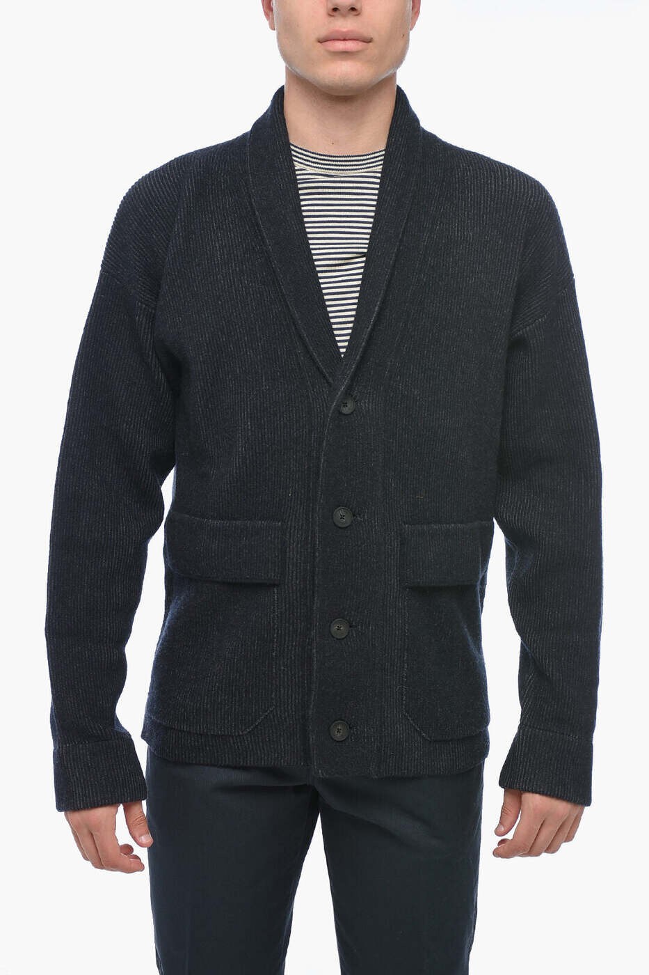 ゼニア ZEGNA セーター ニットウェア メンズ ブルー Knitwear VYD60 ZZ155 504 関税 送料無料 dk｜BRANDSHOP「il Tesoro」