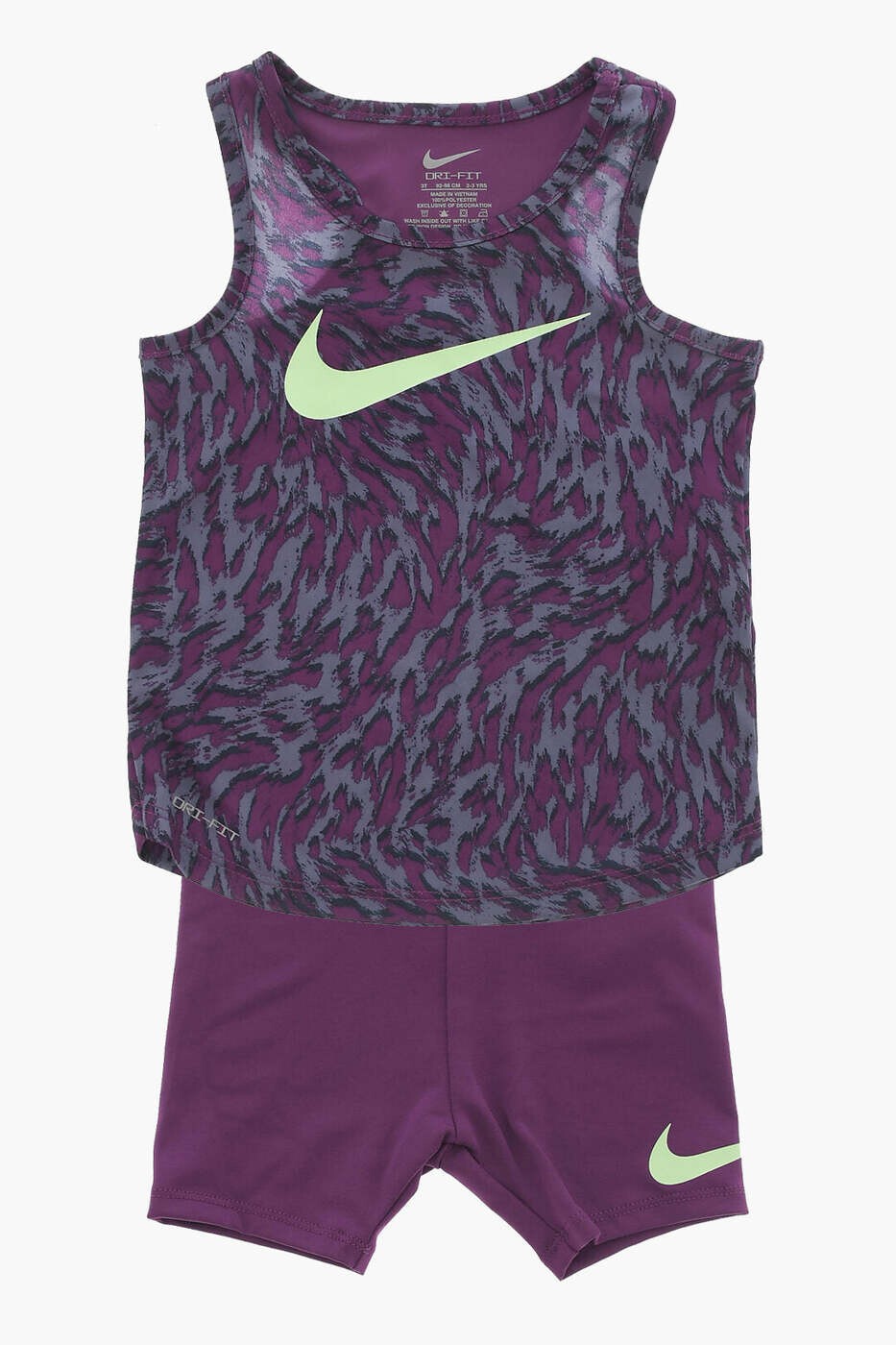 ナイキ NIKE KIDS セットアップ オールインワン ガールズ パープル Jumpsuits 36L999-P0K 関税 貨物輸送無料 dk