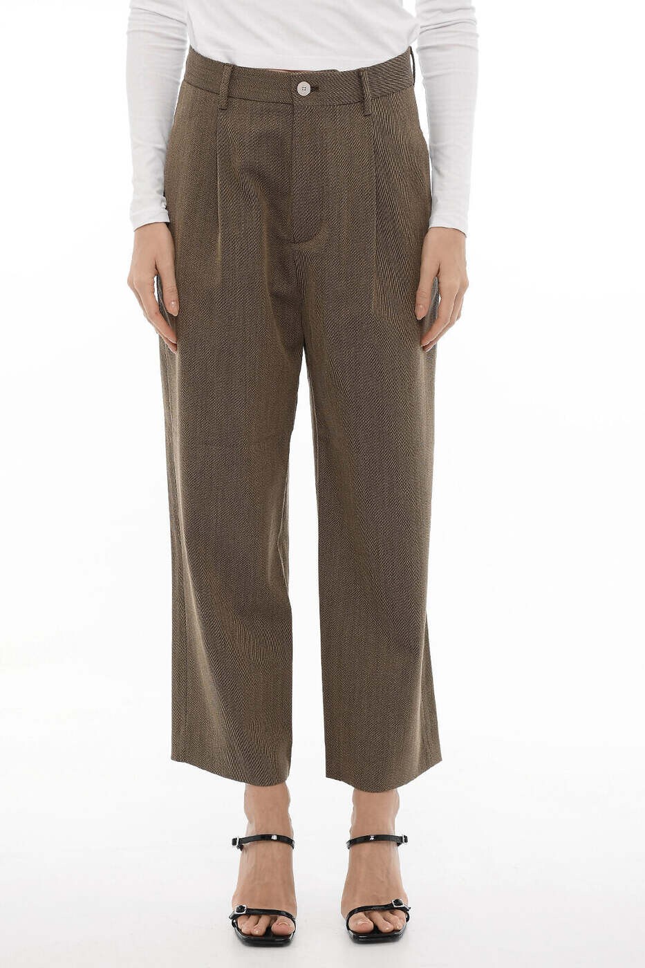 シベルサラル SIBEL SARAL ズボン パンツ レディース ブラウン Trousers FRITZ PANTS BROWN TW 関税 送料無料 dk|BRANDSHOP「il Tesoro」