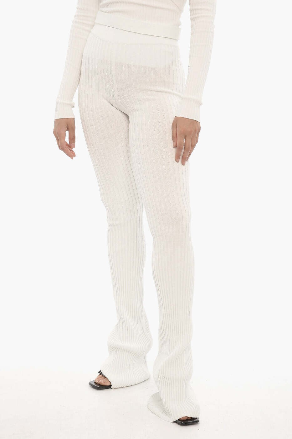 ANDREA ADAMO ズボン パンツ レディース ホワイト Trousers ADFW23PA06770473 0474 関税 送料無料 dk｜BRANDSHOP「il Tesoro」 49,680円