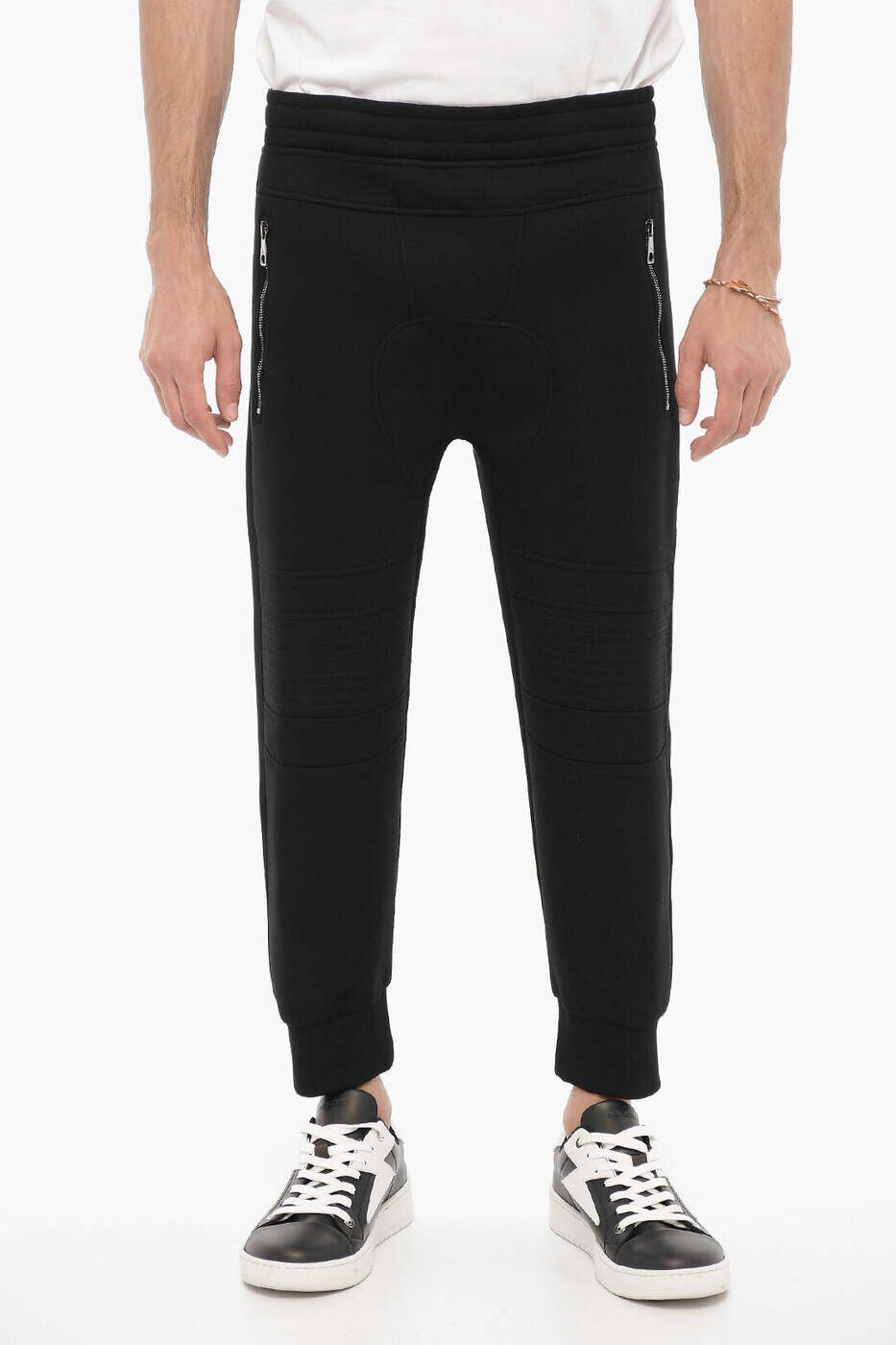 ニール バレット NEIL BARRETT ズボン パンツ メンズ ブラック Trousers NBV7JP002H V509C 001 関税 送料無料 dk|BRANDSHOP「il Tesoro」