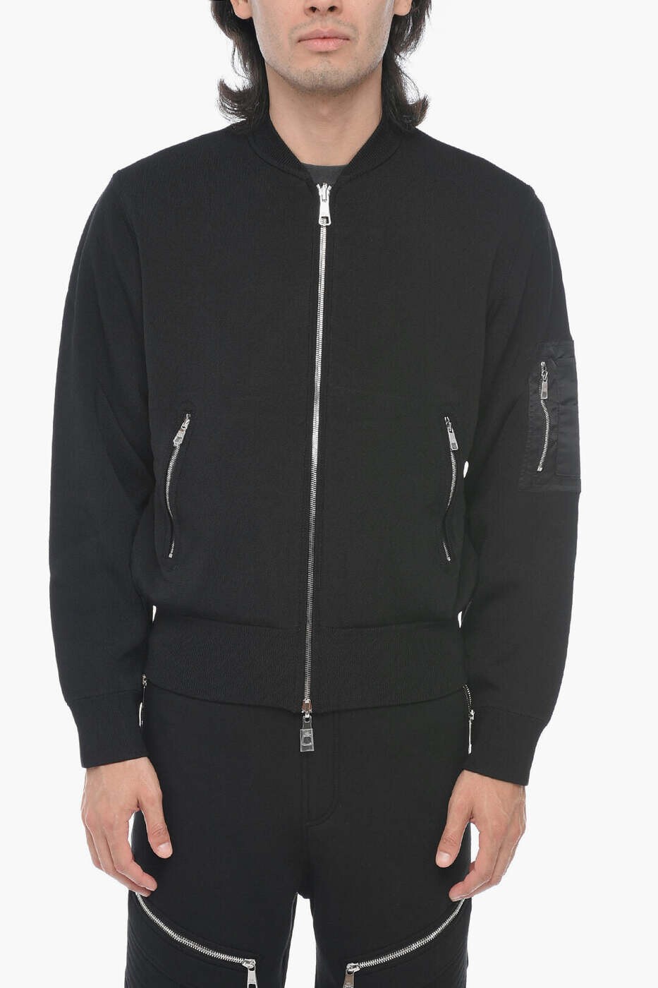 ニール バレット NEIL BARRETT トレイナー 調教師 メンズ 黒いこと Sweatshirts NBV7MA165A V609C 014 関税 貨物輸送無料 dk