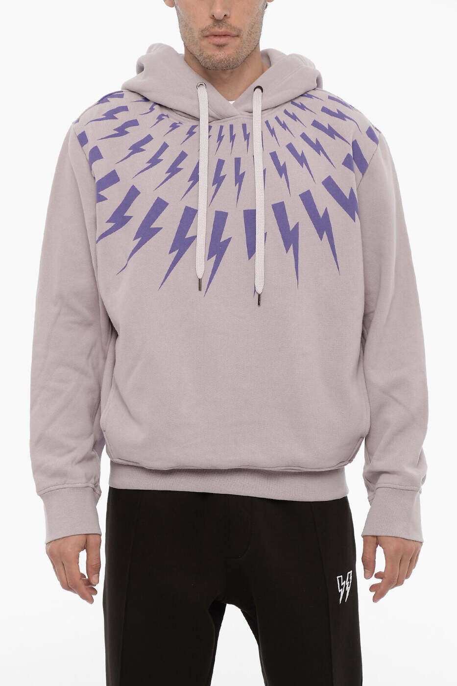 ニール バレット NEIL BARRETT スウェットシャツ トレーナー メンズ パープル Sweatshirts NBV7JS186A V517S 531 関税 送料無料 dk｜BRANDSHOP「il Tesoro」