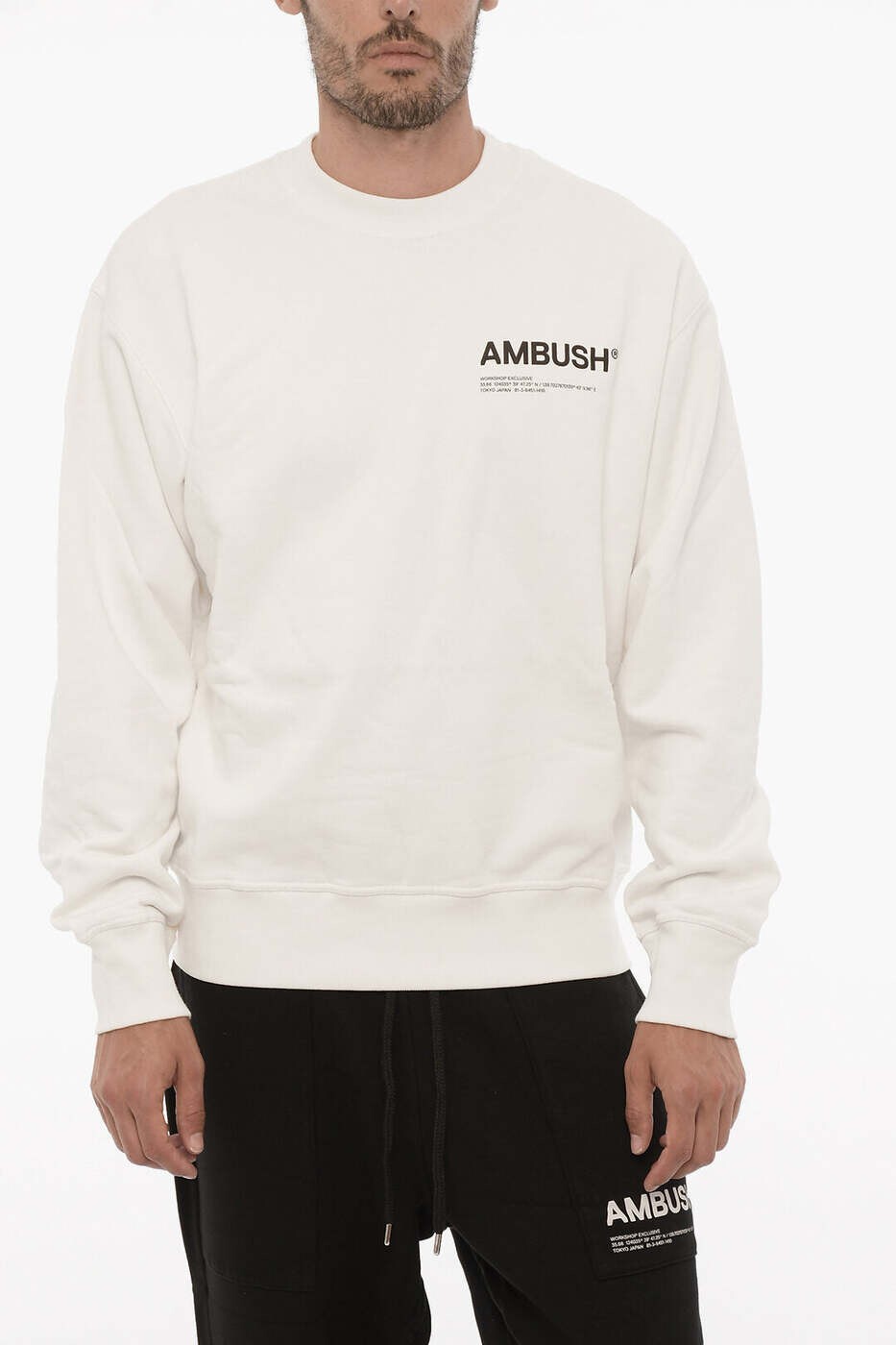 アンブッシュ AMBUSH トレーナー 調教師 メンズ 黒いこと Sweatshirts BMBA021F21FLE0010310 関税 貨物輸送無料 dk