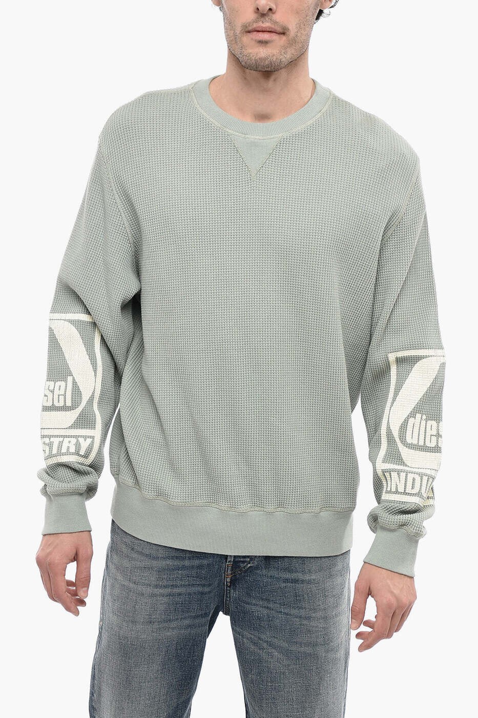 ディーゼル DIESEL スウェットシャツ トレーナー メンズ グリーン Sweatshirts A08705 0BKAA 9BL 関税 送料無料 dk|BRANDSHOP「il Tesoro」
