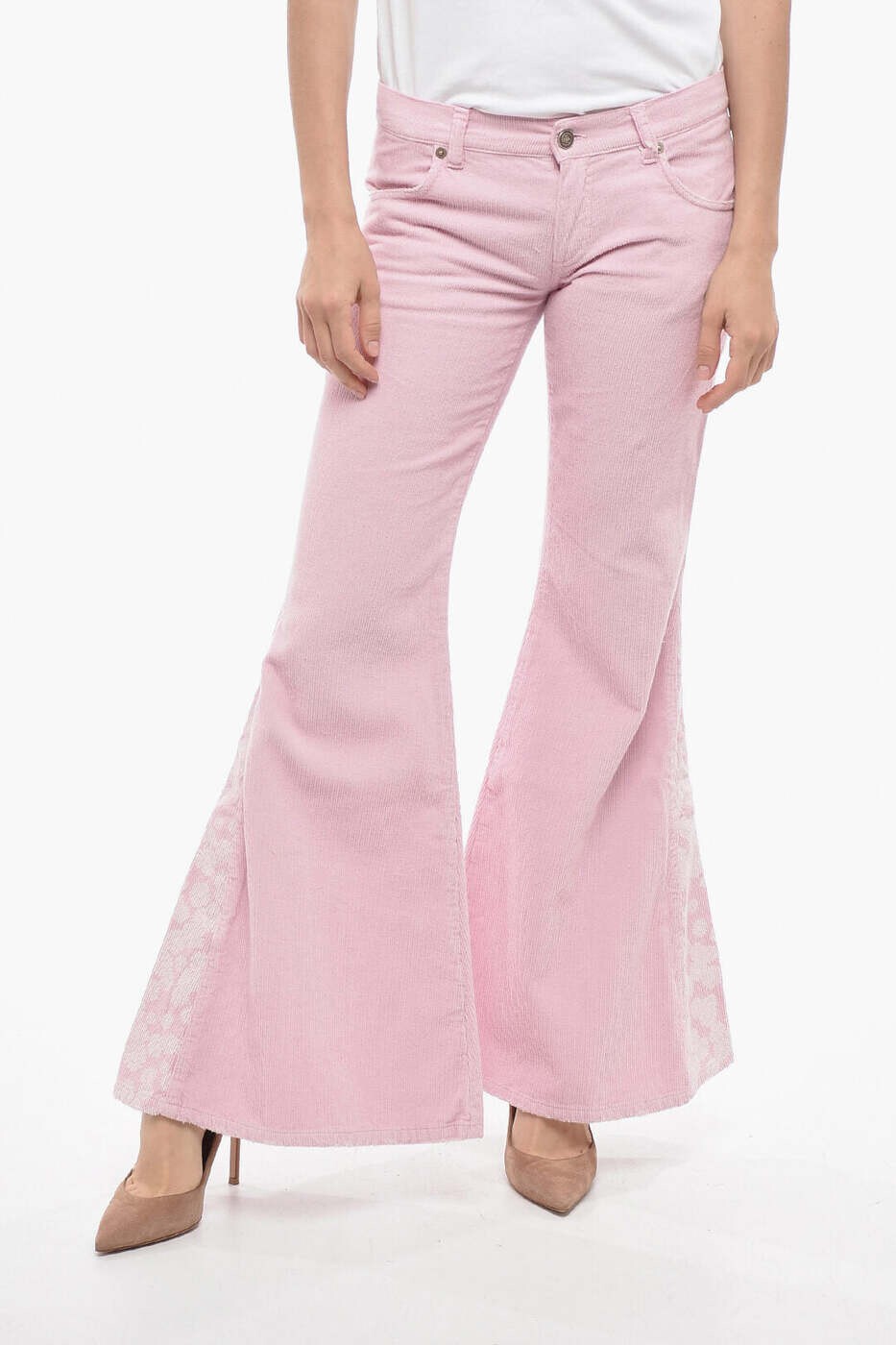イーアールエル ERL ズボン パンツ レディース ピンク Trousers ERL06P101 2 関税 送料無料 dk｜BRANDSHOP「il Tesoro」