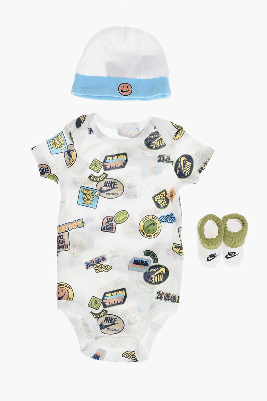 ナイキ NIKE KIDS アンダー御召しもの ボーイズ マルチ色合い Bodysuits NN1046-782 関税 貨物輸送無料 dk