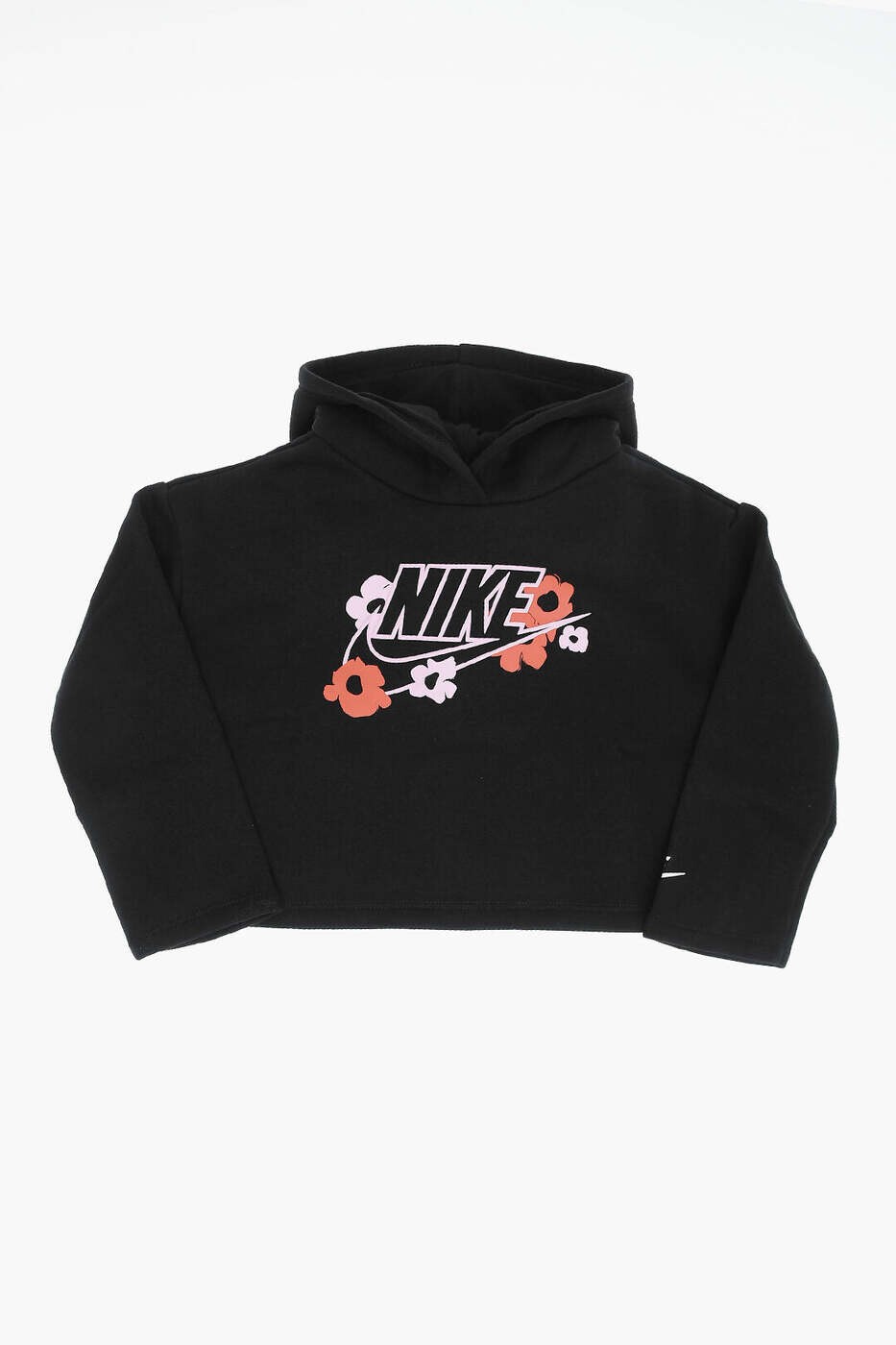 ナイキ NIKE KIDS クルーネックスウェットシャツ 調教師 ガールズ 黒いこと Crew neck sweatshirts 36L808-023 関税 貨物輸送無料 dk