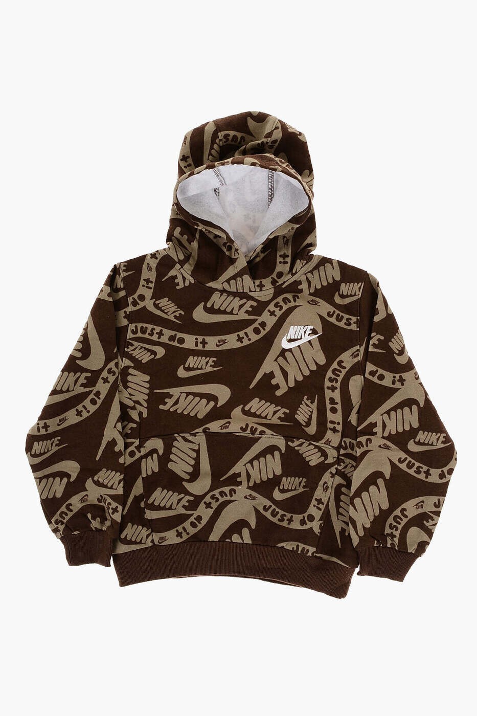 ナイキ NIKE KIDS クルーネックスウェットシャツ 調教師 ボーイズ ベージュ Crew neck sweatshirts 86L169-X2O 関税 貨物輸送無料 dk