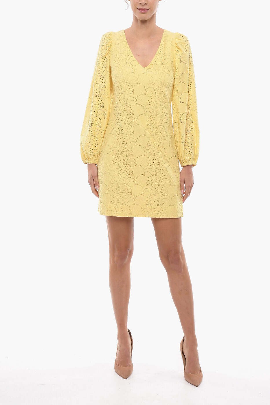 サムソ サムソ SAMSOE&SAMSOE ワンピース ドレス レディース イエロー Dresses F22200158 0 GOLDEN MIST 関税 送料無料 dk｜BRANDSHOP「il Tesoro」 21,456円