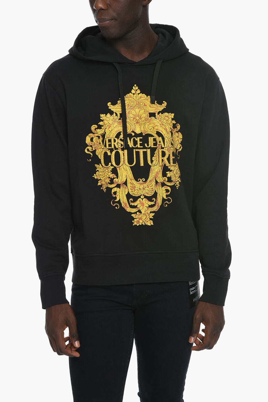 ヴェルサーチ VERSACE トレイナー 調教師 メンズ 黒いこと Sweatshirts 73GAIP02 CF01P G89 関税 貨物輸送無料 dk