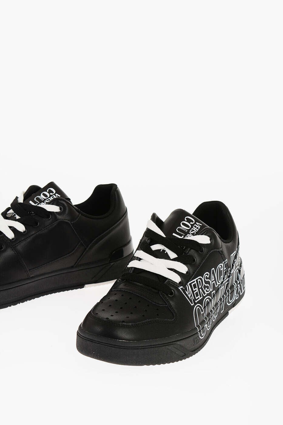 ヴェルサーチ VERSACE スニーカー メンズ ブラック Sneakers 75YA3SJ5 ZP346 899 関税 送料無料 dk｜BRANDSHOP「il Tesoro」