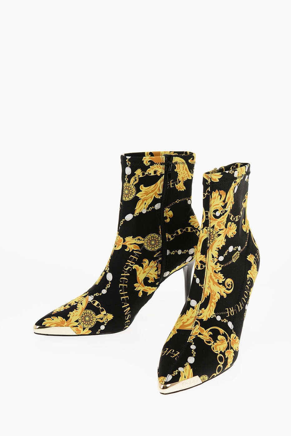 ヴェルサーチ VERSACE ブーツ レディース ブラック Boots 75VA3S51 ZS371 G89 関税 送料無料 dk｜BRANDSHOP「il Tesoro」