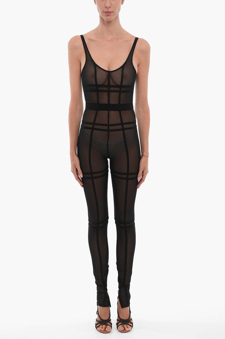 DAVID KOMA セットアップ オールインワン レディース 黒いこと Jumpsuits AW22DK02JSANY BLK 関税 貨物輸送無料 dk