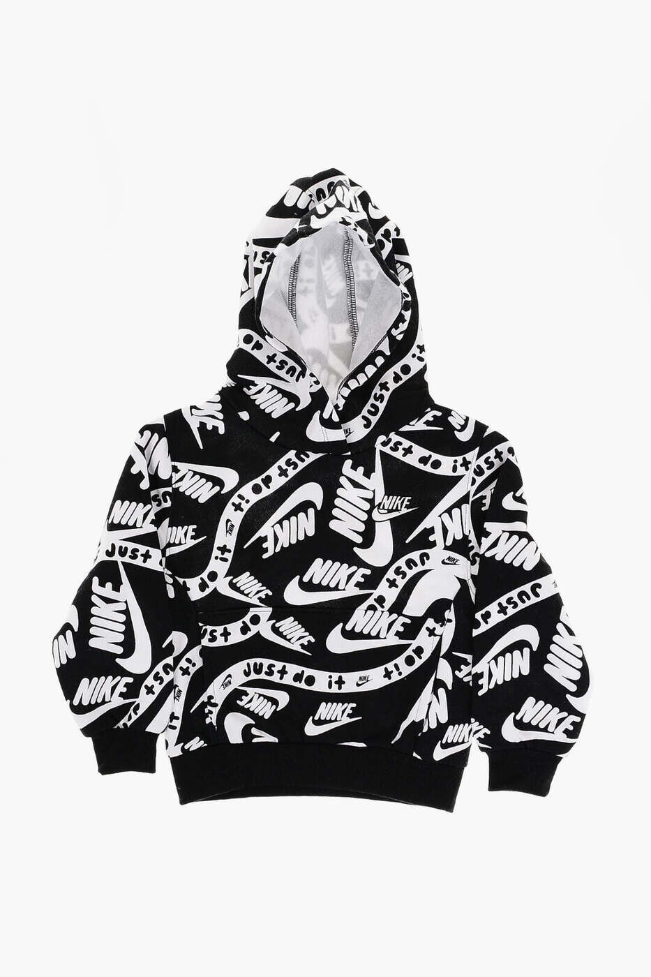 ナイキ NIKE KIDS クルーネックスウェットシャツ 調教師 ボーイズ 黒いこと Crew neck sweatshirts 86L169-023 関税 貨物輸送無料 dk
