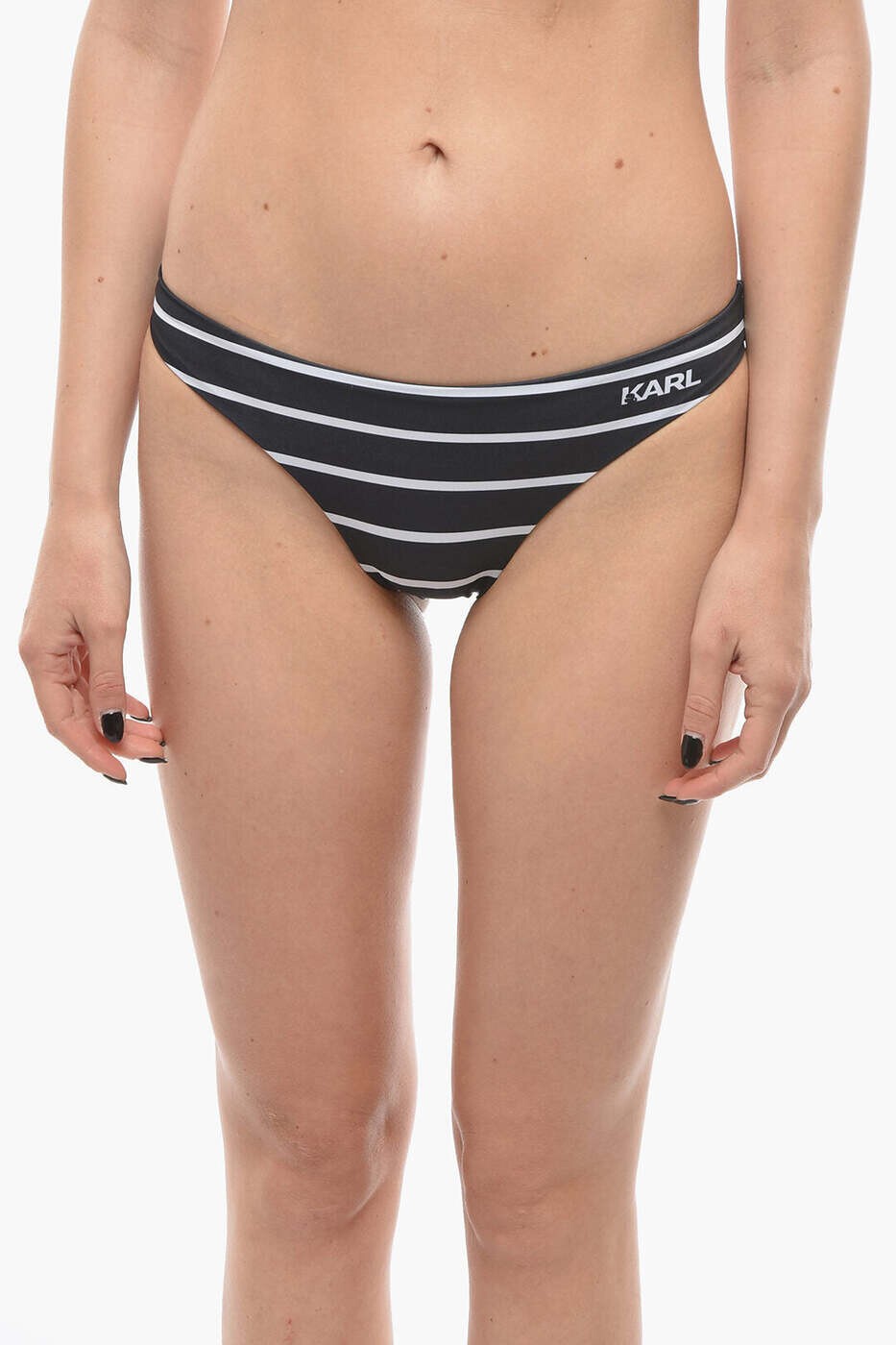 カール ラガーフェルド KARL LAGERFELD 水着 スイムウェア レディース ブラック Swimwear KL22WBT16 BLACK 関税 送料無料 dk｜BRANDSHOP「il Tesoro」
