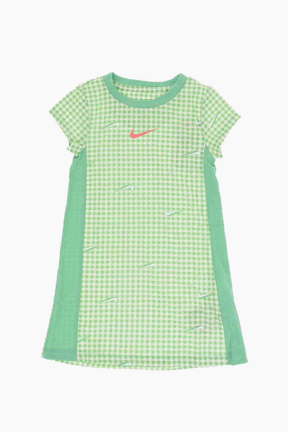 ナイキ NIKE KIDS ロング御召しもの 御召しもの ガールズ 緑であること Long dresses 36K824-P17 関税 貨物輸送無料 dk